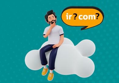تفاوت دامنه ir با com