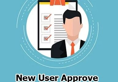 افزونه New User Approve