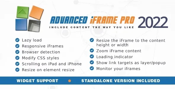  امکانات افزونه Advanced iFrame Pro