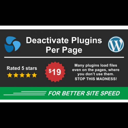 پوسته Deactivate Plugins Per Page