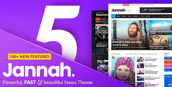 قالب وردپرس خبری Jannah