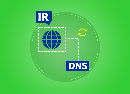 مراحل تغییر DNS های دامنه در ایرنیک