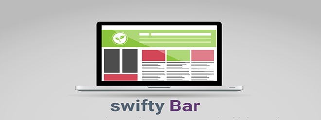  افزونه swifty-bar