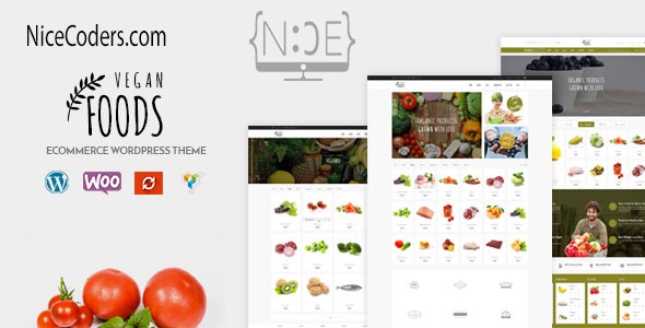 دانلود رایگان قالب Vegan، پوسته فروشگاه مواد غذایی وگان ورژن 5.2.24